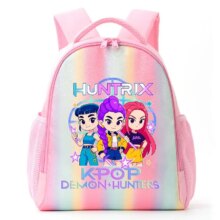 KPop Demon Hunters Kawaii Rainbow Backpack KPop Demon Hunters Kawaii Rainbow Backpack