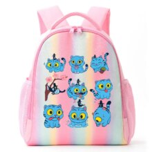 KPop Demon Hunters Kawaii Derpy Tiger And Sussie Backpack KPop Demon Hunters Kawaii Derpy Tiger And Sussie Backpack