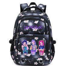 Kawaii KPop Demon Hunters Canvas Backpack Kawaii KPop Demon Hunters Canvas Backpack
