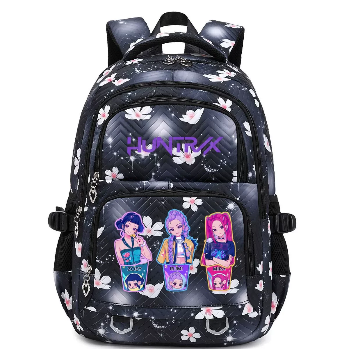 Kawaii KPop Demon Hunters Canvas Backpack
