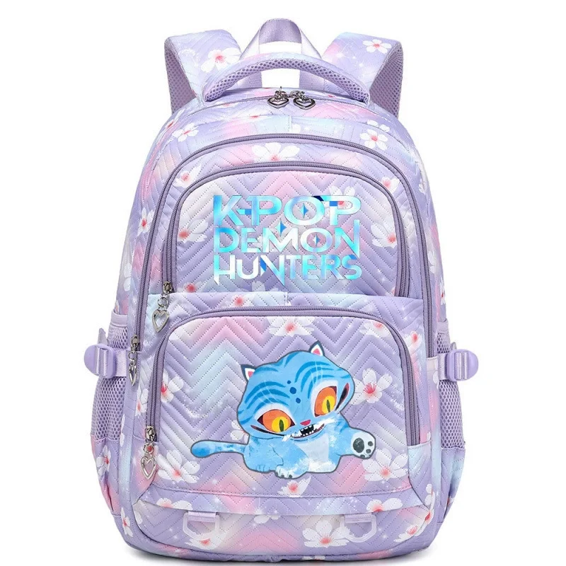 Kawaii Anime KPop Demon Hunters Derpy Tiger Backpack