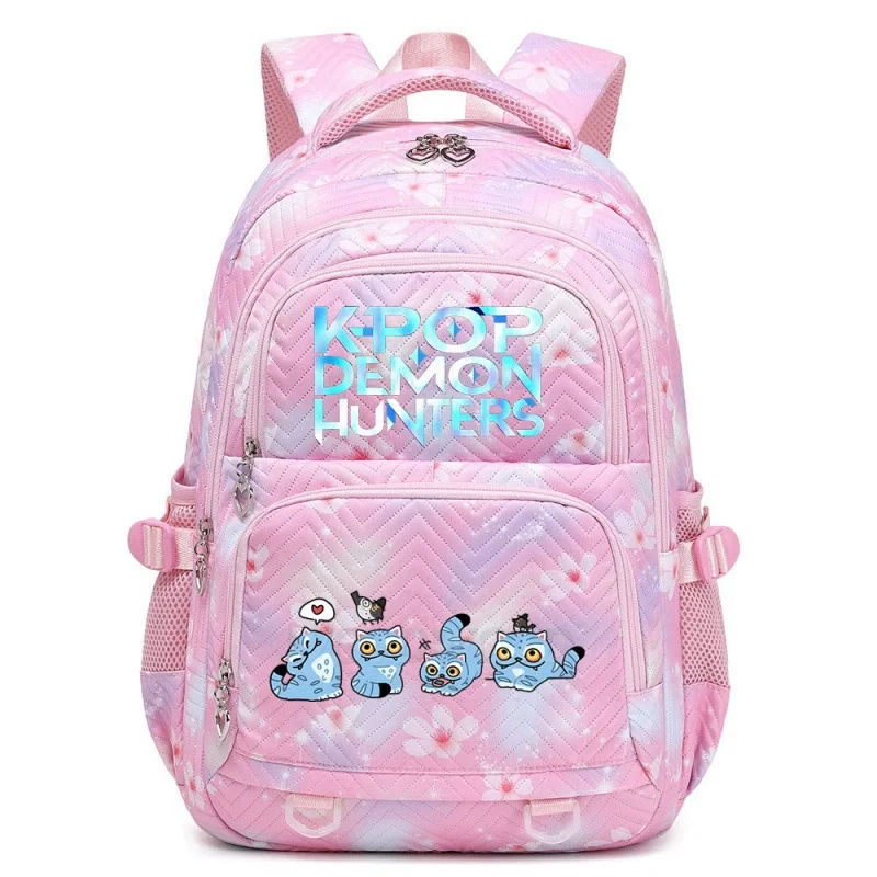 Kawaii Anime KPop Demon Hunters Canvas Backpack