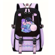 Kawaii KPop Anime Demon Hunters Character Polyester School Bag Kawaii KPop Anime Demon Hunters Character Polyester School Bag