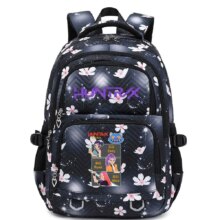 KPop Anime Demon Hunters Character Kawaii Polyester Backpack KPop Anime Demon Hunters Character Kawaii Polyester Backpack