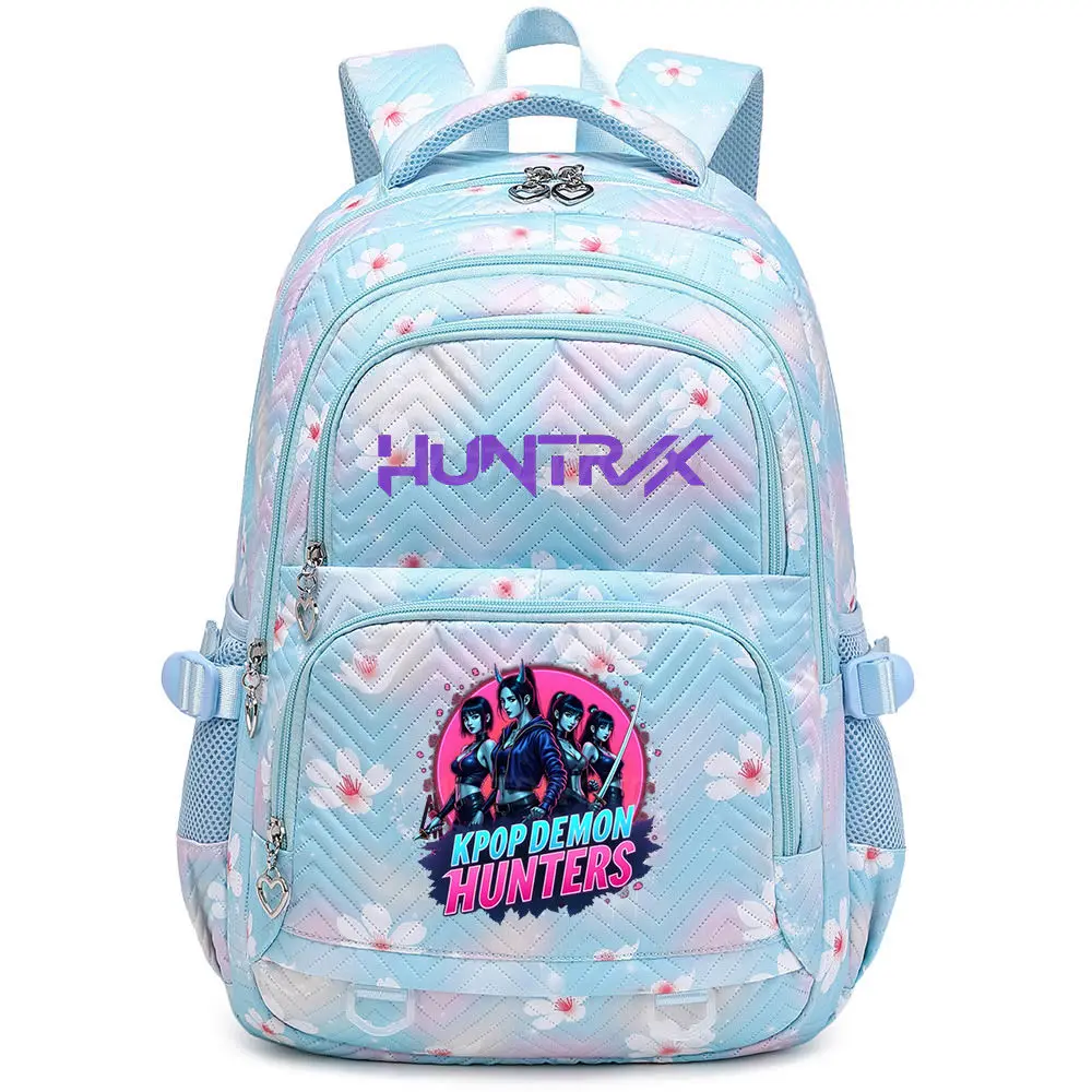 Anime KPop Demon Hunters Kawaii Huntrix Printed Backpack