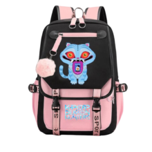 Kawaii KPop Demon Hunters Derpy Tiger Backpack Kawaii KPop Demon Hunters Derpy Tiger Backpack