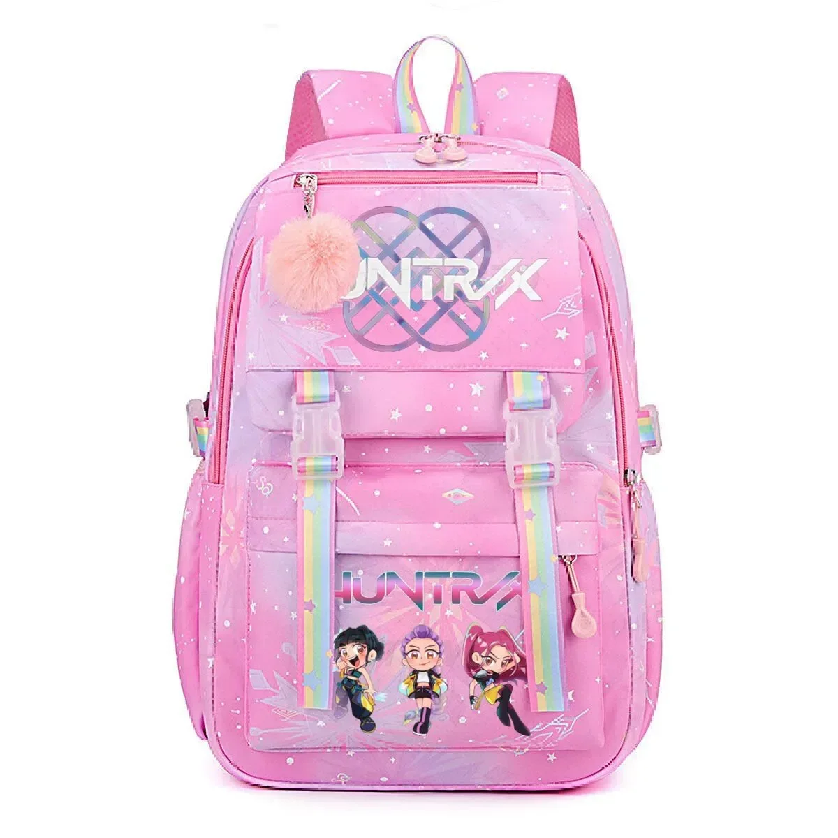 Anime Kawaii KPop Demon Hunters Backpack For Student