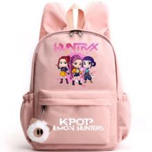 Kawaii Anime Character KPop Demon Hunter Rabbit Ear Backpack Kawaii Anime Character KPop Demon Hunter Rabbit Ear Backpack