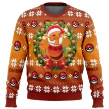All I Want Pikachu Pokemon Ugly Christmas Sweater Cartoon Anime Men Hoodie Pullover New Spring Autumn Women Sweatshirt Tops Kawaii Christmas Pokemon Charmander Sweater