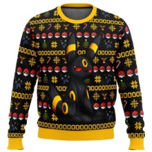 Kawaii Christmas Pokemon Umbreon Sweater Kawaii Christmas Pokemon Umbreon Sweater