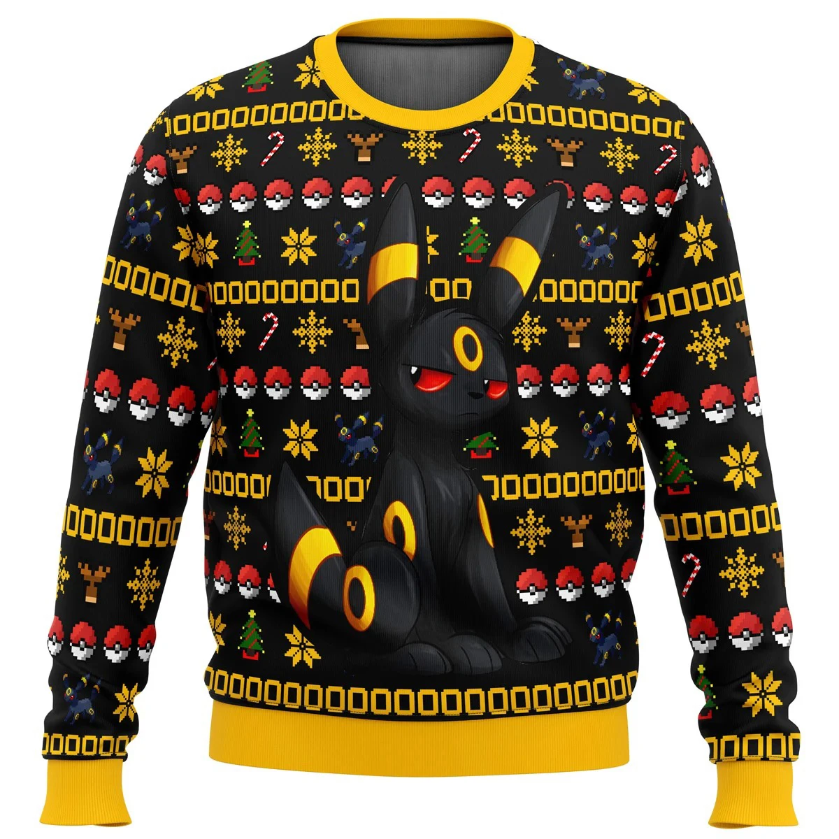 Kawaii Christmas Pokemon Umbreon Sweater Kawaii Christmas Pokemon Umbreon Sweater