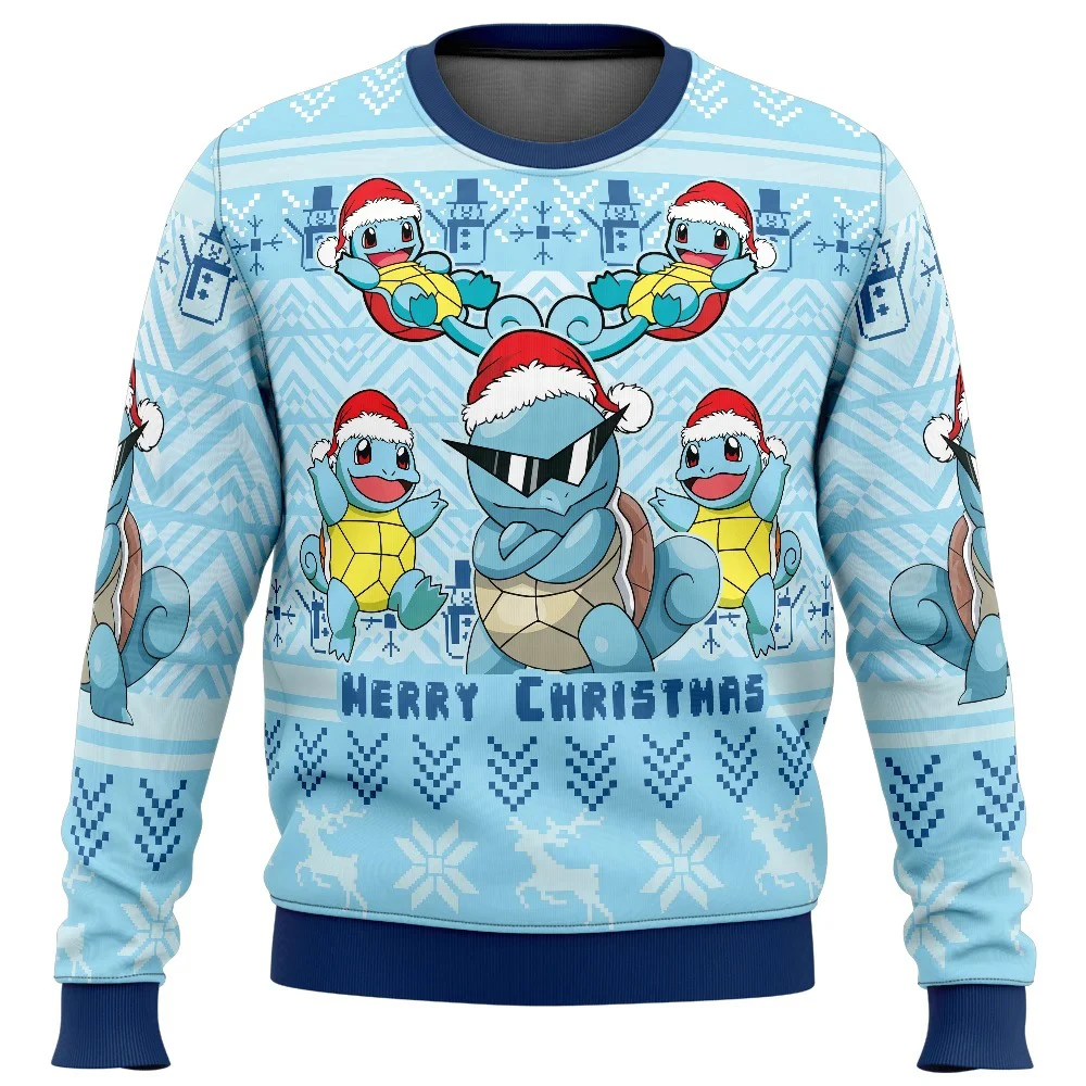 Cartoon Kawaii Christmas Pokemon Snorlax Sweater