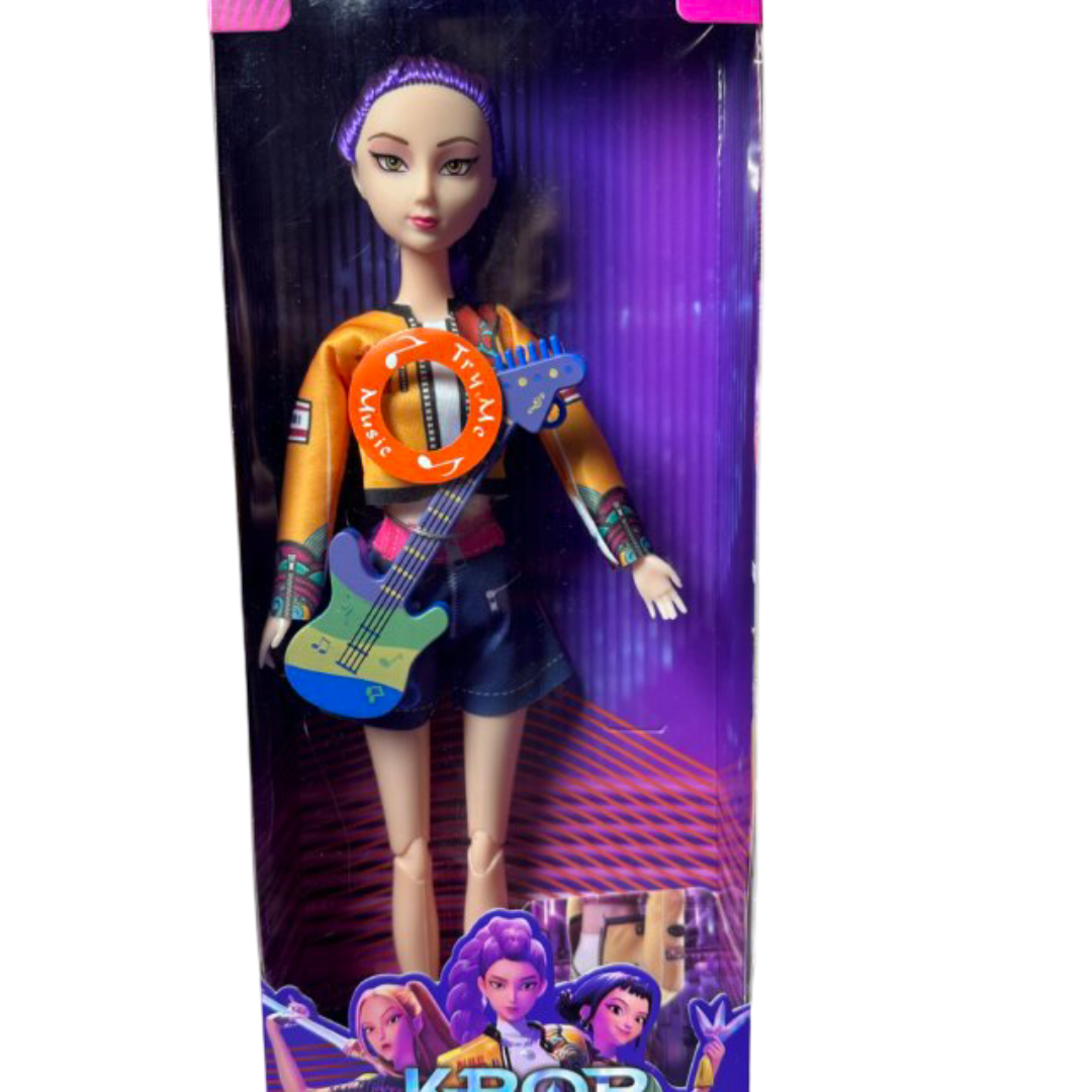 KPop Demon Hunters Kawaii Rumi Action Figure Toy With Blind Box