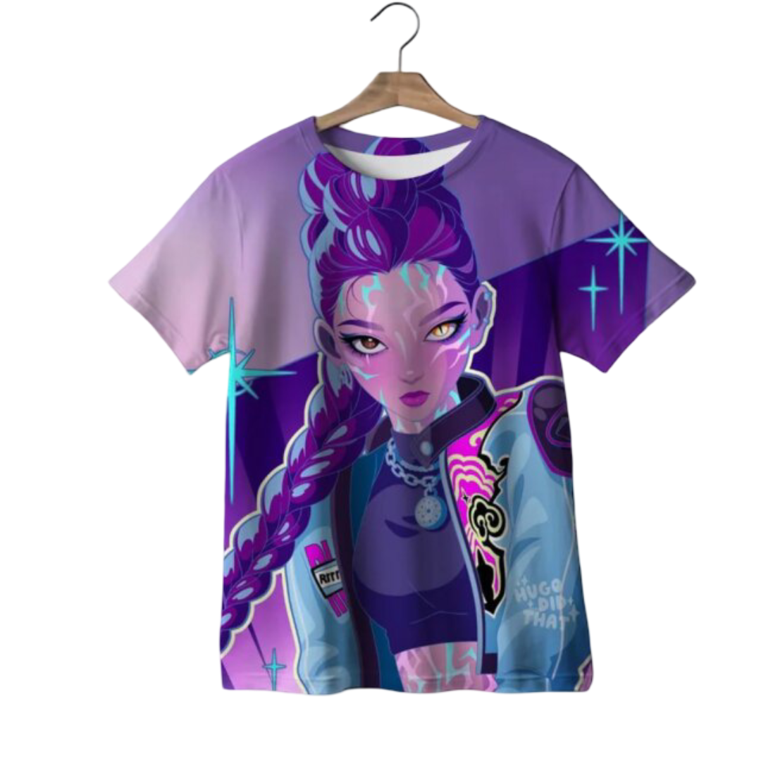 KPop Anime Demon Hunters Rumi Kawaii T-Shirt