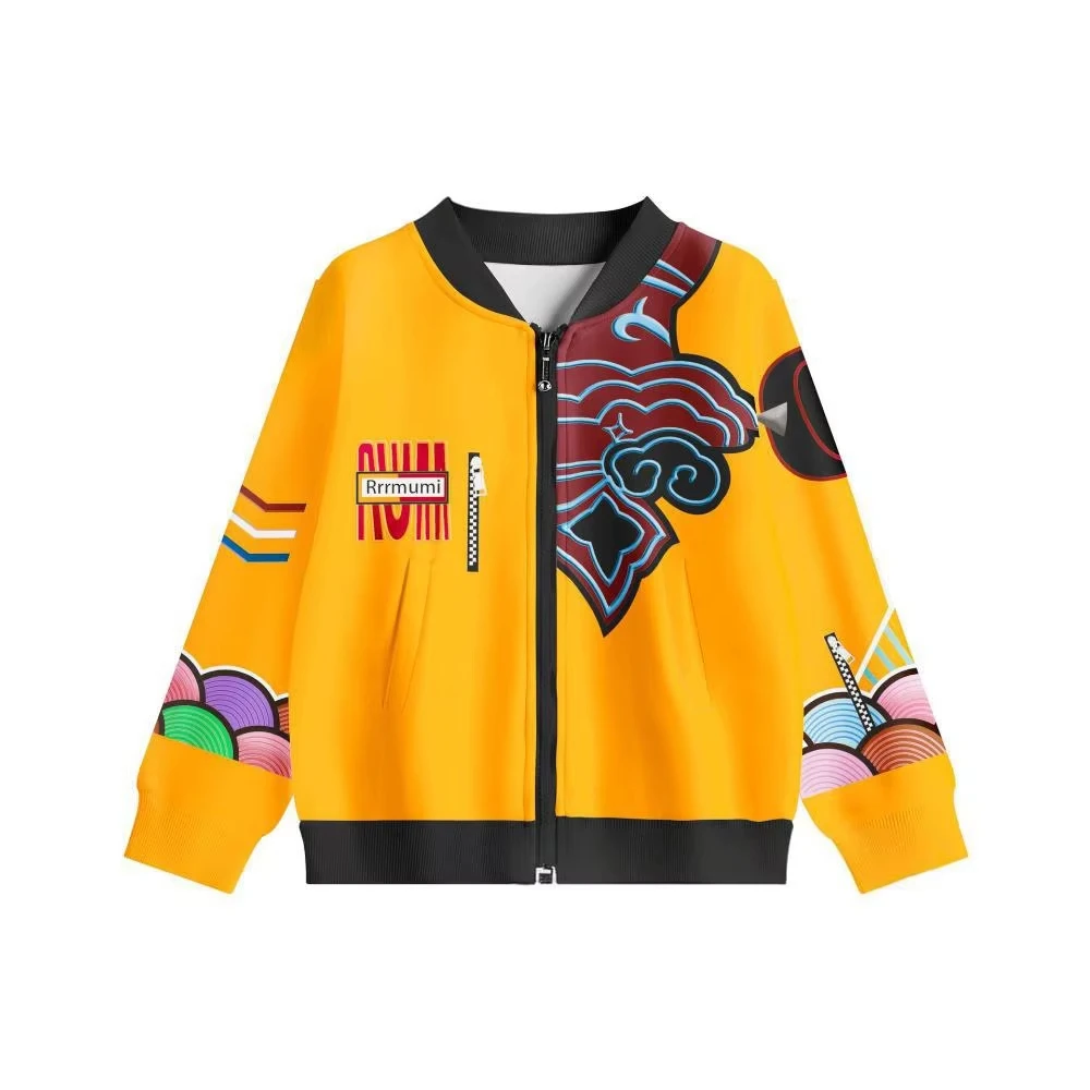 KPop Anime Demon Hunters Kawaii Rumi Cosplay Zipper Coat