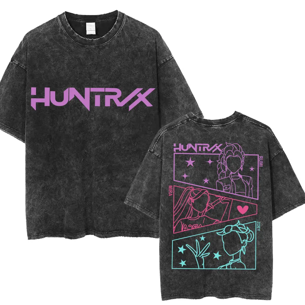 KPop Demon Hunters Huntrix Kawaii T-Shirt For Women