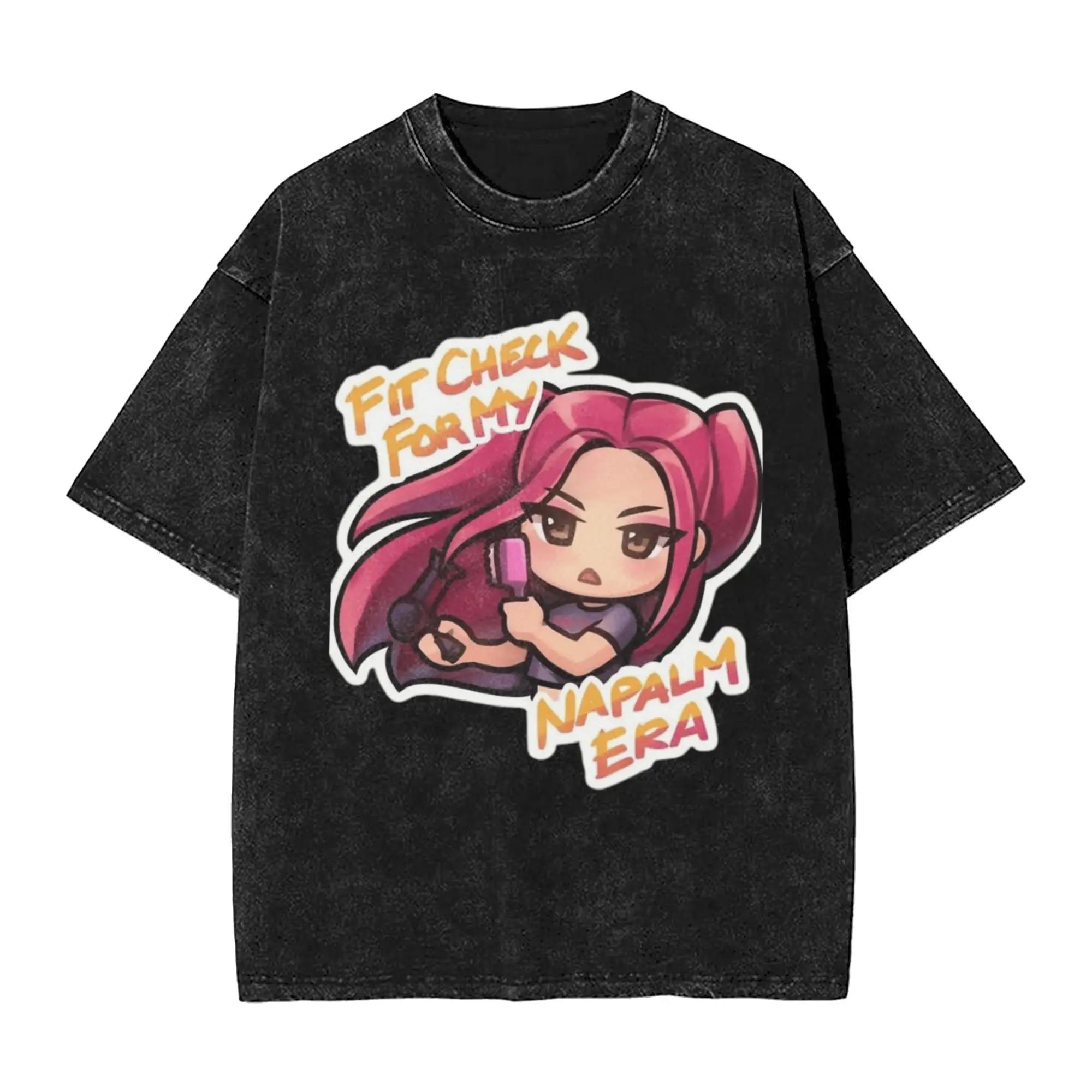 Kawaii Anime KPop Demon Hunters Character Printed T-Shirt
