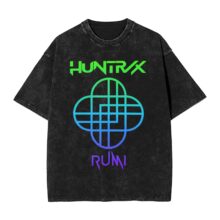 Huntrix Logo Golden Fanart Kpop Denon Hunter T Shirt Harajuku T-Shirts Y2K Basic Tops Summer Casual O Neck Oversized Clothing Huntrix Logo Golden Fanart Kpop Denon Hunter T Shirt Harajuku T-Shirts Y2K Basic Tops Summer Casual O Neck Oversized Clothing