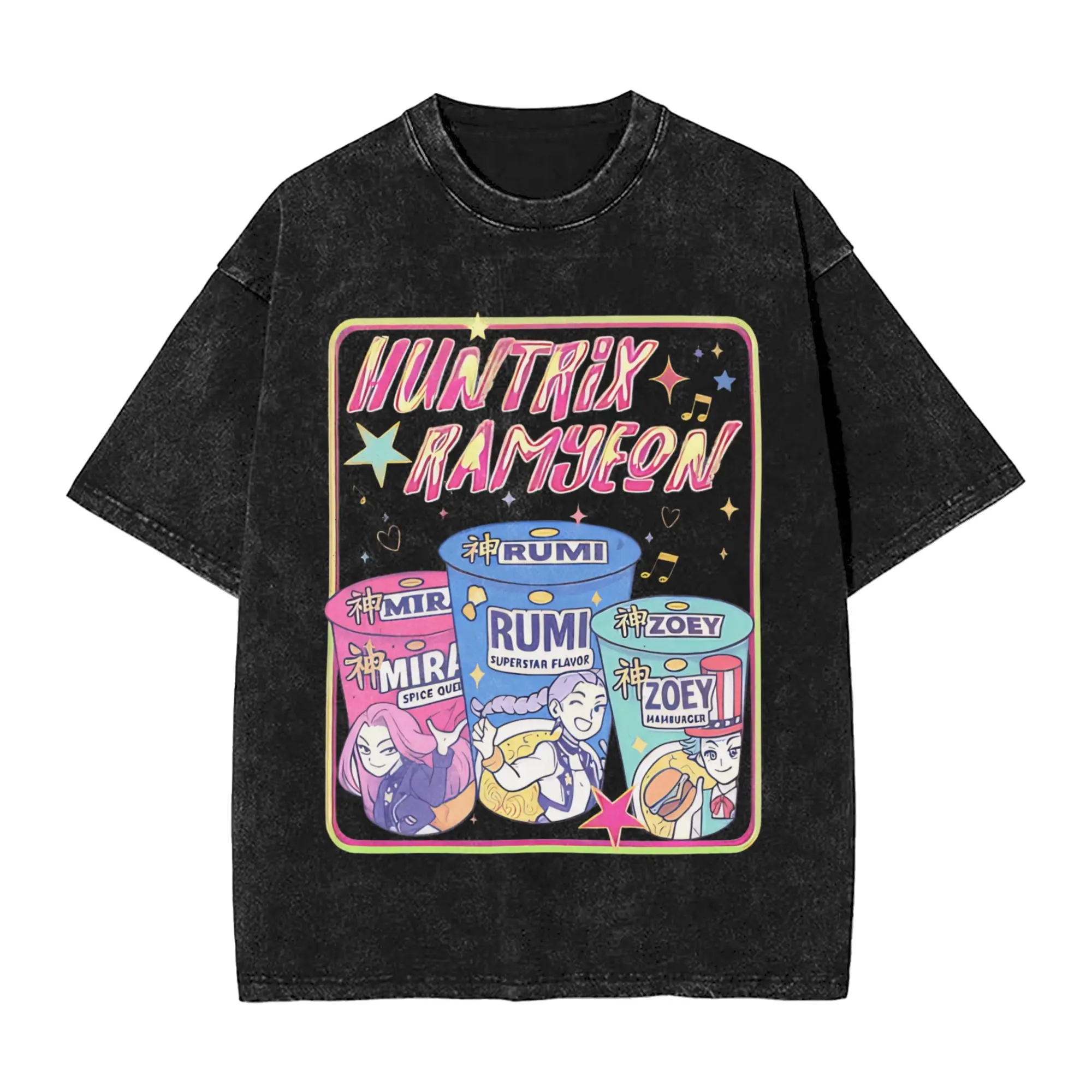 Kawaii KPop Demon Hunters Ramyeon T-Shirt