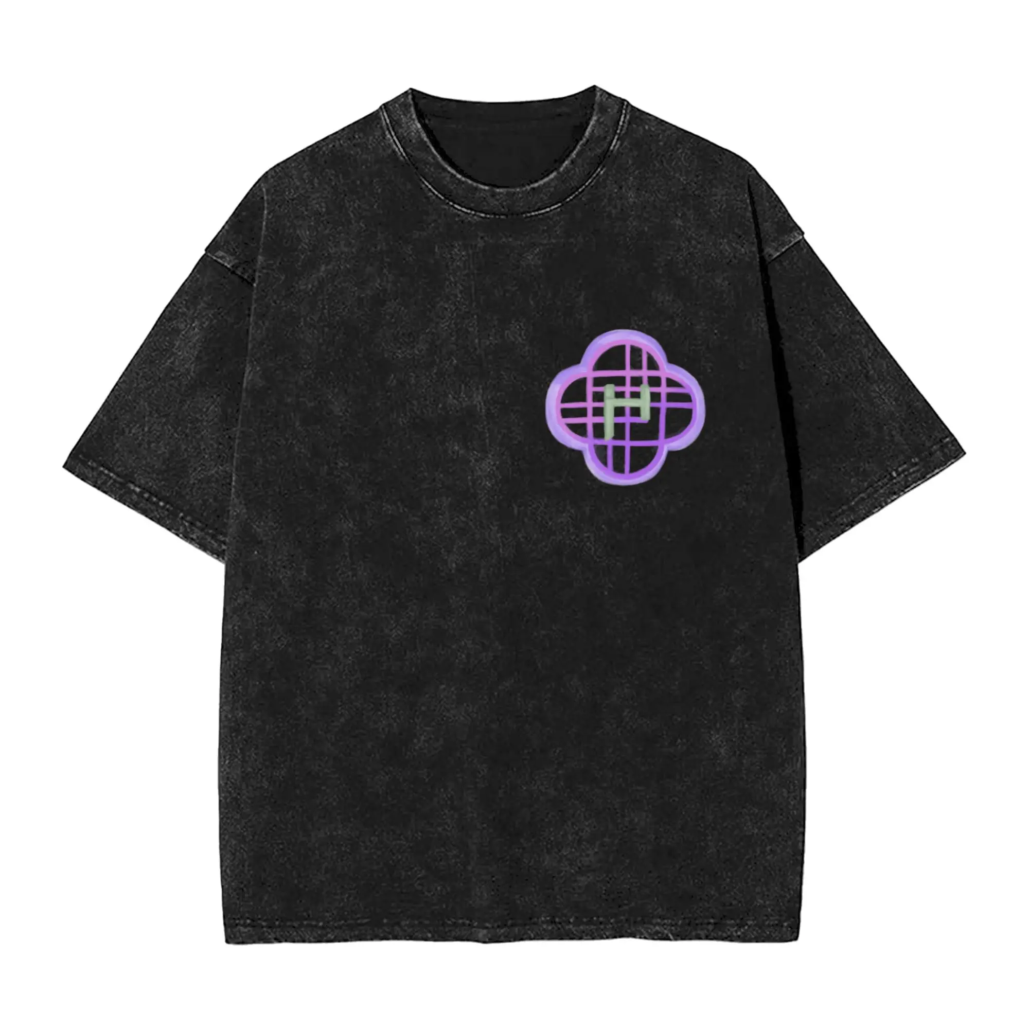 Kawaii Anime KPop Demon Hunters Logo T-Shirt