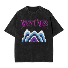 Kawaii KPop Demon Hunters Won’t Miss Printed T-Shirt Kawaii KPop Demon Hunters Won't Miss Printed T-Shirt