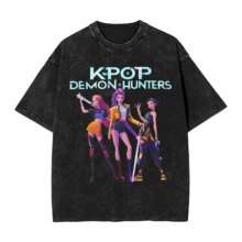 Kawaii Anime KPop Demon Hunters T-Shirt Kawaii Anime KPop Demon Hunters T-Shirt