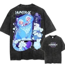 KPop Demon Hunters Kawaii Derpy Tiger And Sussie T-Shirt KPop Demon Hunters Kawaii Derpy Tiger And Sussie T-Shirt