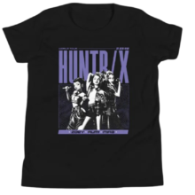 Kawaii Anime KPop Demon Hunters Huntrix Short Sleeve T-Shirt Kawaii Anime KPop Demon Hunters Huntrix Short Sleeve T-Shirt
