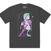 Kawaii Anime KPop Demon Hunters Rumi Short Sleeve T-Shirt Kawaii Anime KPop Demon Hunters Rumi Short Sleeve T-Shirt