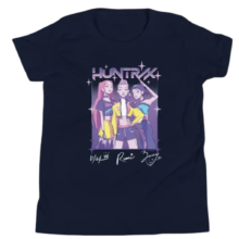 KPop Anime Demon Hunters Kawaii Huntrix Short Sleeve T-Shirt KPop Anime Demon Hunters Kawaii Huntrix Short Sleeve T-Shirt