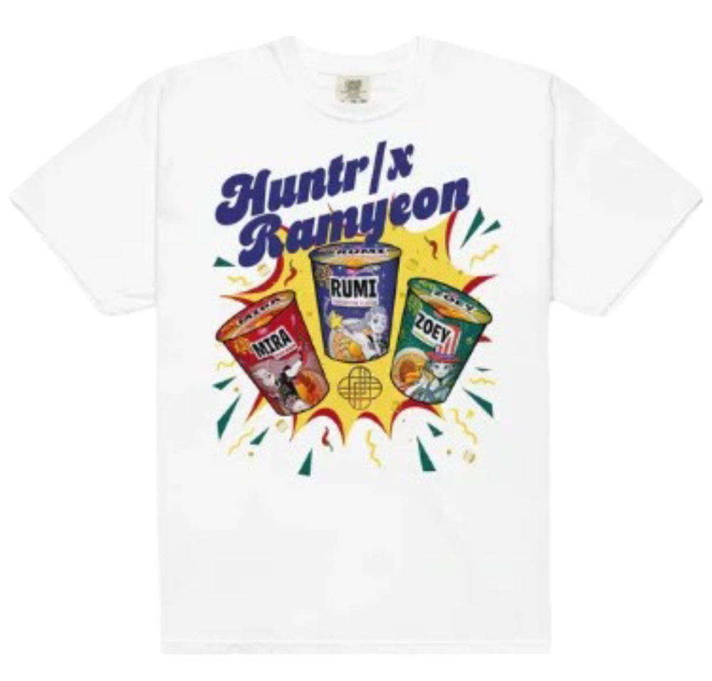 KPop Demon Hunters Kawaii Huntrix Polyester T-Shirt