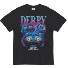 Kawaii KPop Demon Hunters Derpy Tiger And Sussie T-Shirt Kawaii KPop Demon Hunters Derpy Tiger And Sussie T-Shirt