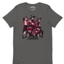 Kawaii KPop Anime Demon Hunters Saja Boys T-Shirt Kawaii KPop Anime Demon Hunters Saja Boys T-Shirt