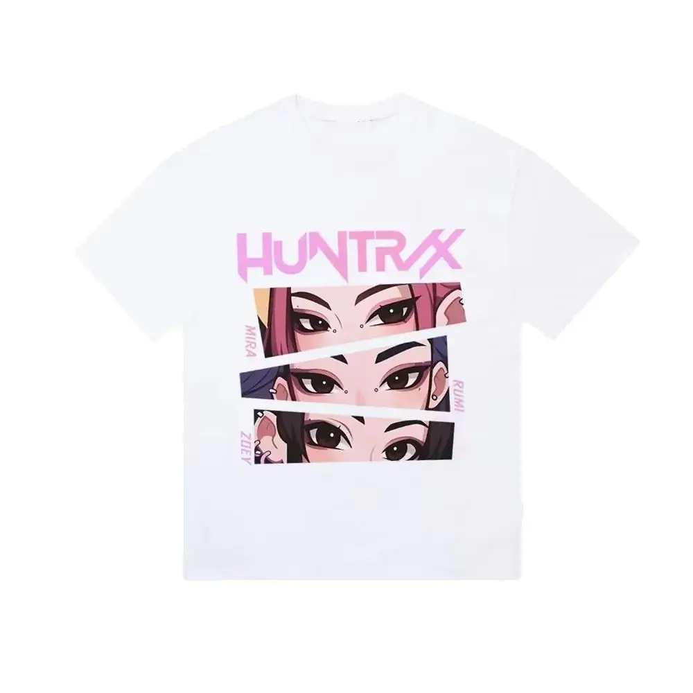 Anime Kawaii KPop Demon Hunters Character T-Shirt