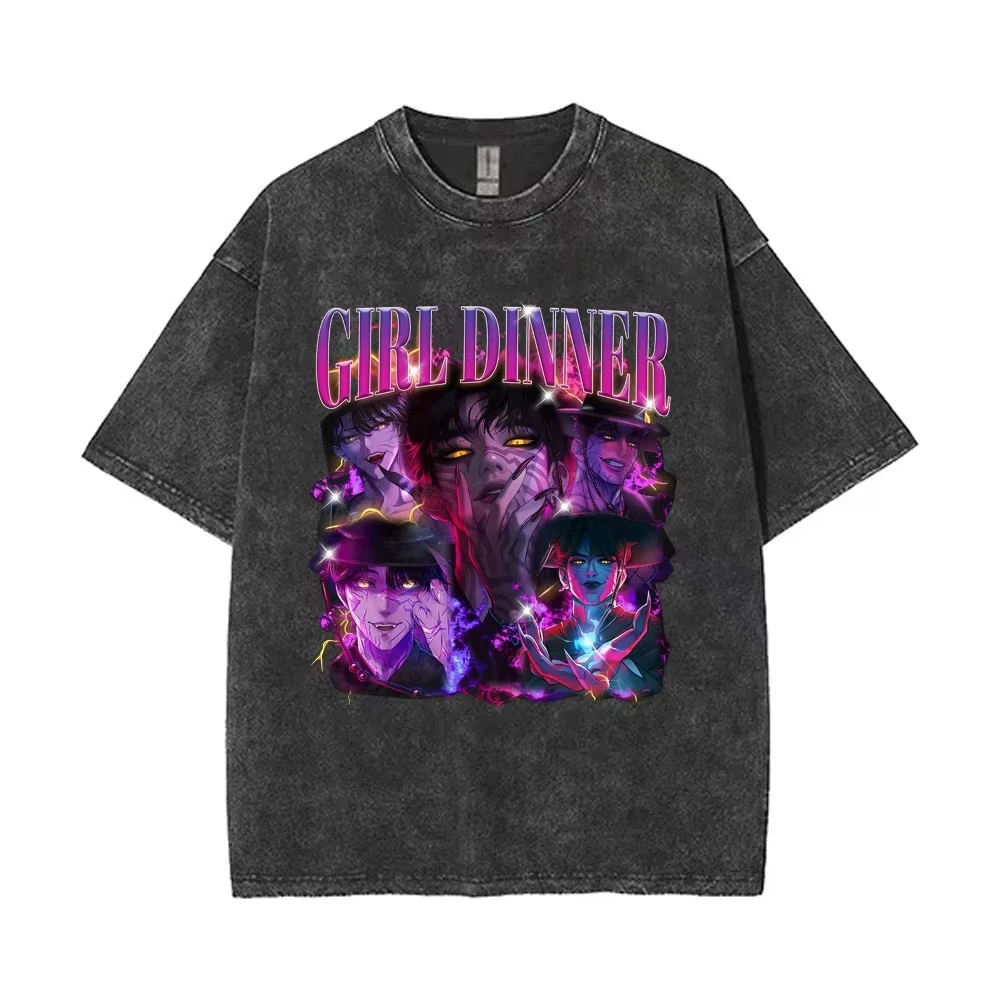 Kawaii KPop Demon Hunters Girl Dinner T-Shirt