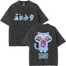Kawaii Anime KPop Demon Hunters Derpy T-Shirt Kawaii Anime KPop Demon Hunters Derpy T-Shirt