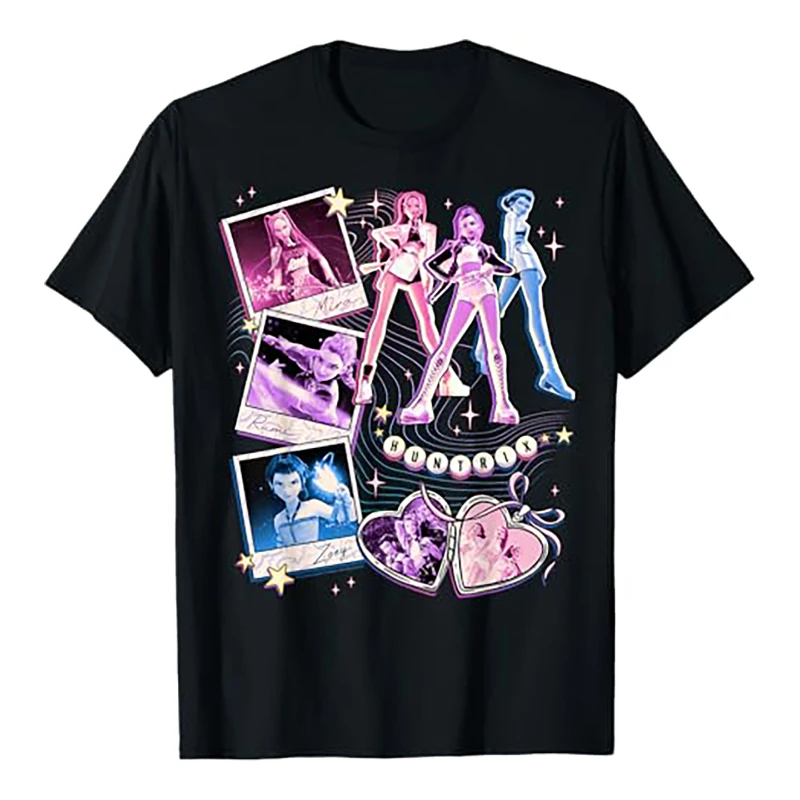 KPop Demon Hunters Pattern Kawaii T-Shirt