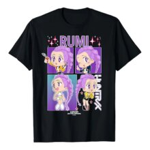 Kawaii KPop Demon Hunters Rumi Print T-Shirt Kawaii KPop Demon Hunters Rumi Print T-Shirt
