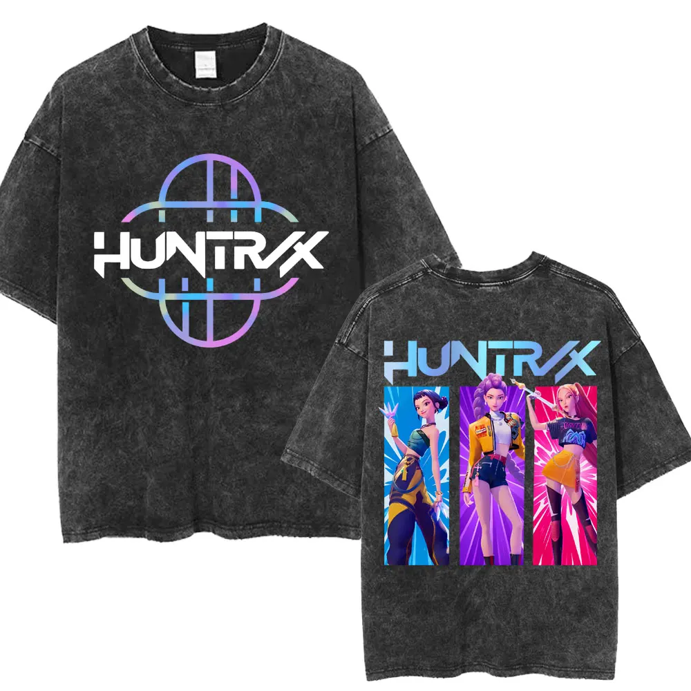 Kawaii KPop Demon Hunters Huntrix Girls T-Shirt