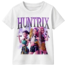 KPop Anime Demon Hunters Kawaii Huntrix Casual T-Shirt KPop Anime Demon Hunters Kawaii Huntrix Casual T-Shirt