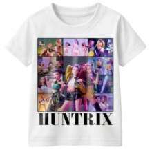 Kawaii KPop Anime Demon Hunters Huntrix Casual T-Shirt Kawaii KPop Anime Demon Hunters Huntrix Casual T-Shirt