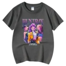 Anime KPop Demon Hunters Kawaii Huntrix Casual T-Shirt Anime KPop Demon Hunters Kawaii Huntrix Casual T-Shirt