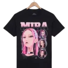 573254-c36e89 (1) KPop Anime Demon Hunters Kawaii Mira T-Shirt