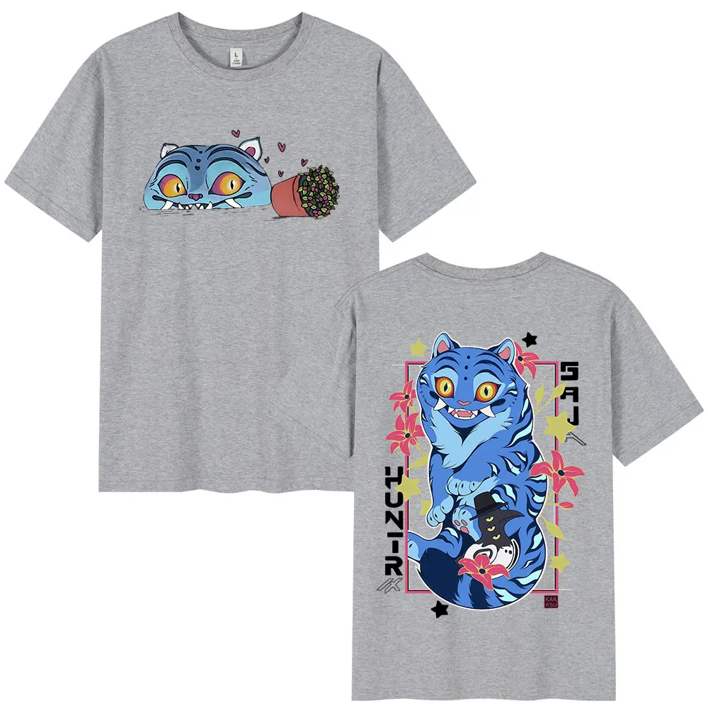 Kawaii KPop Demon Hunters Derpy Tiger T-Shirt