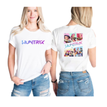 KPop Demon Hunters Huntrix Anime Casual Kawaii T-Shirt KPop Demon Hunters Huntrix Anime Casual Kawaii T-Shirt