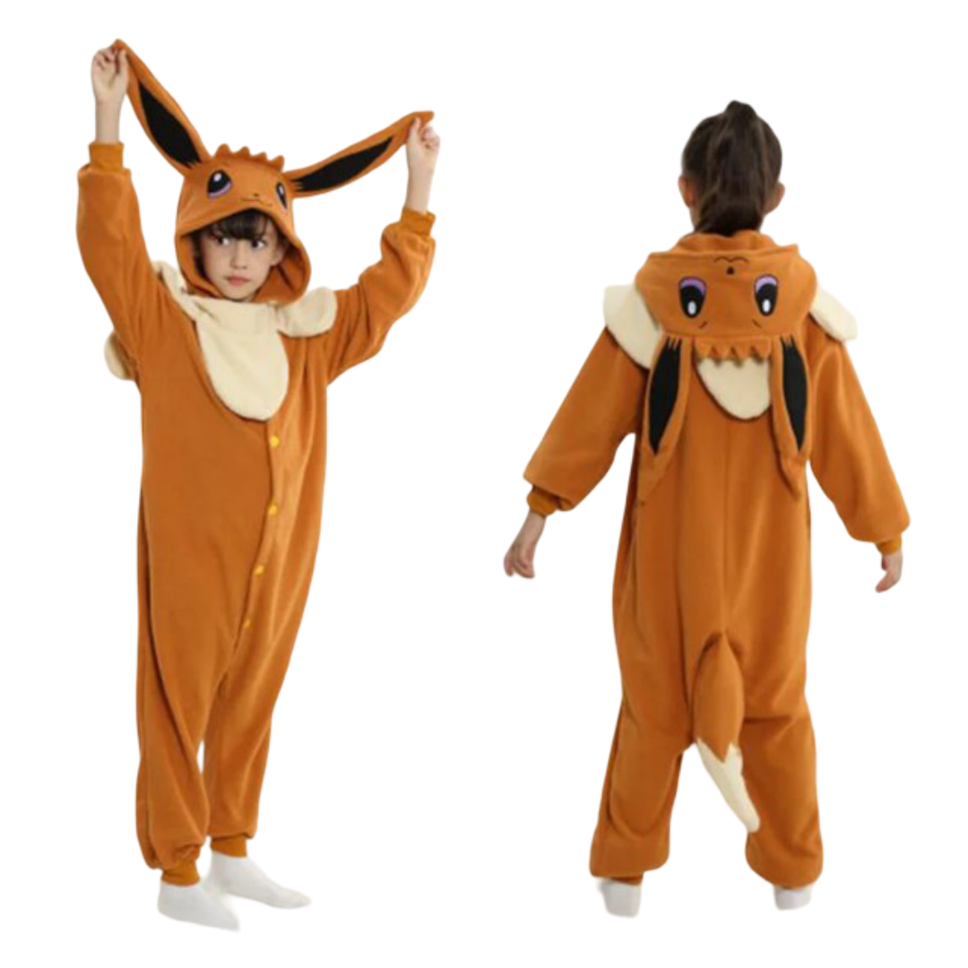 Kawaii Pokemon Eevee Cosplay Costume