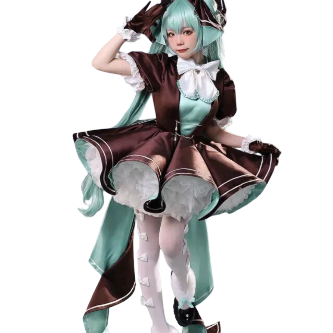 Kawaii Hatsune Miku Cosplay Costume