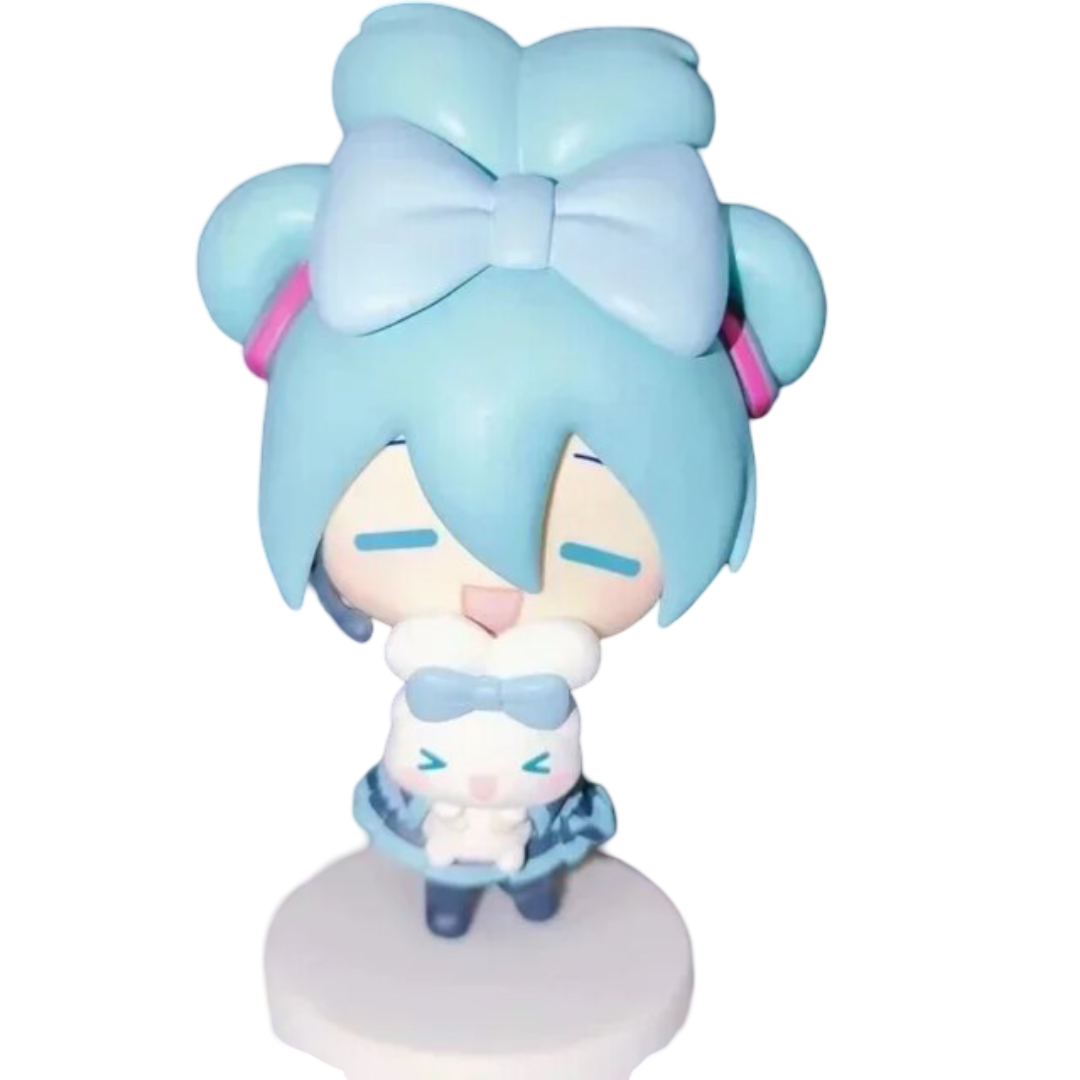 Anime Kawaii Hatsune Miku And Cinnamoroll Toy