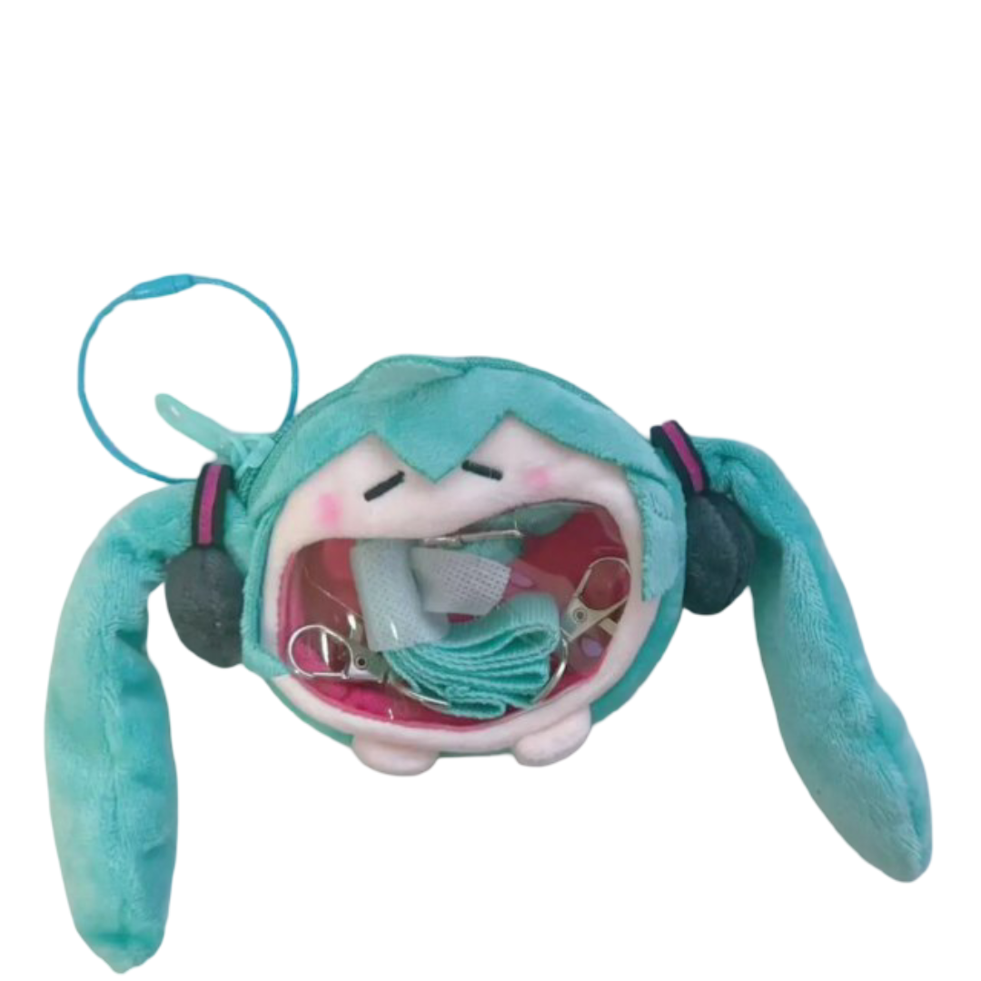 Kawaii Hatsune Miku Plush Shoulder Bag