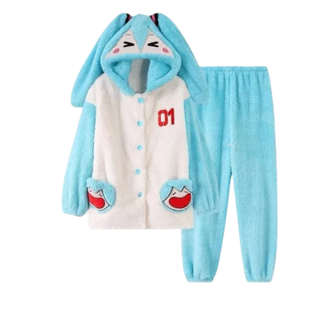 Kawaii Hatsune Miku Pajama Set